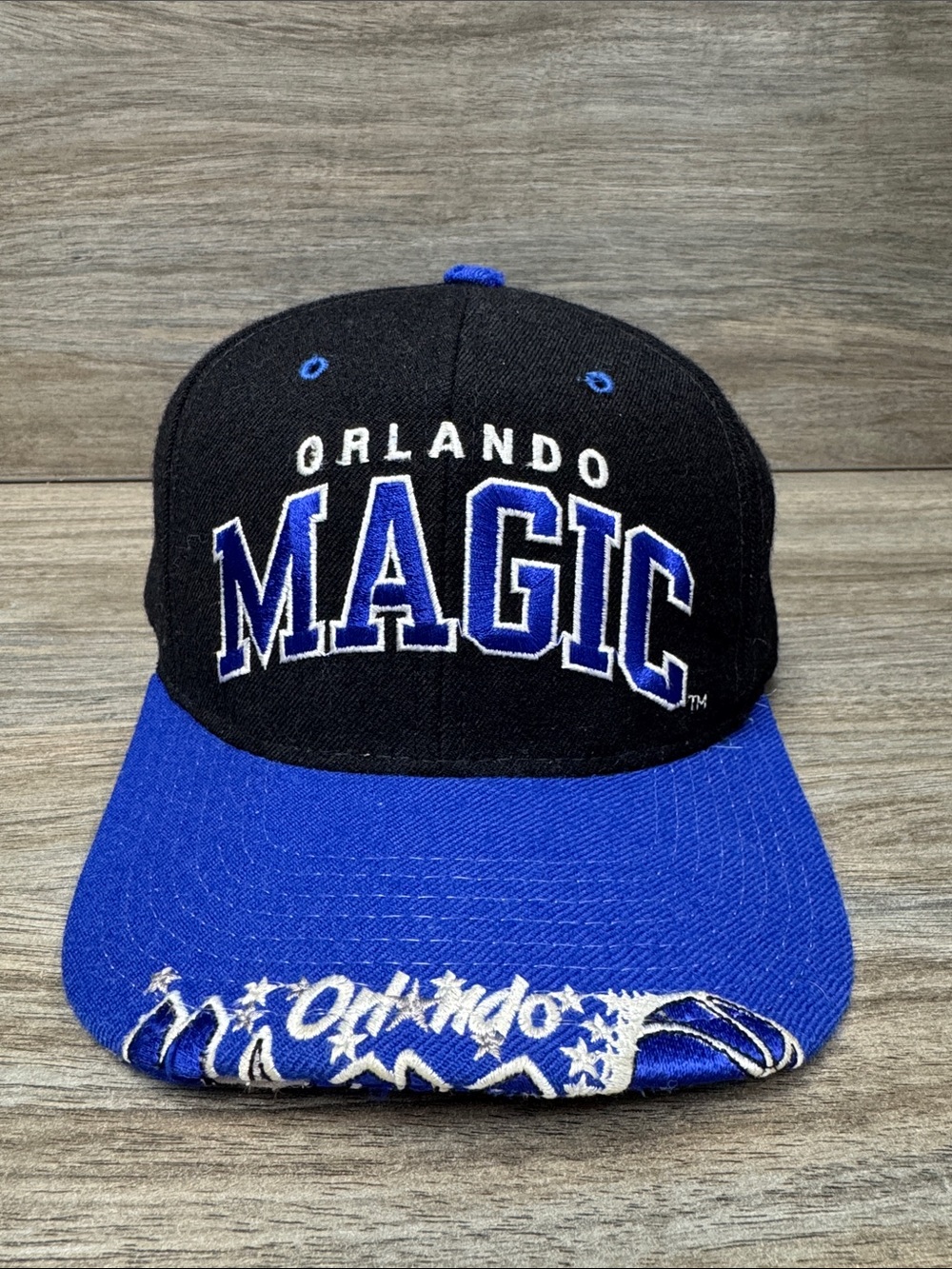 Vintage Orlando Magic Black & Royal Blue starter Snapback Hat